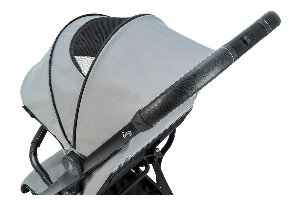 BUGGY Boogy Monster Grau  - Schwarz/Grau, Basics, Textil/Metall (48/100/74cm) - Osann
