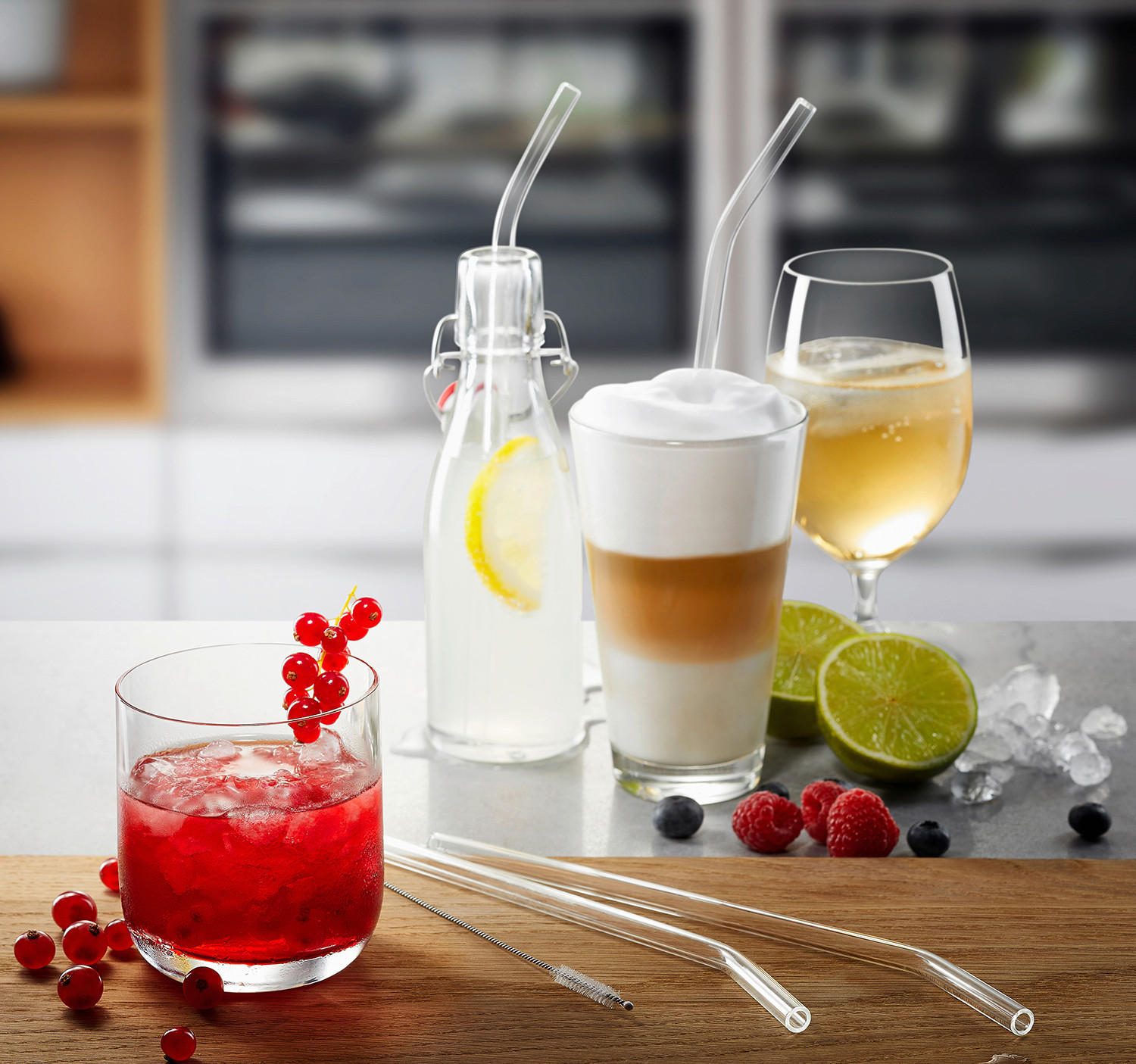 SUGRÖRSSET - transparent, Klassisk, glas (0,8/23cm) - Gefu