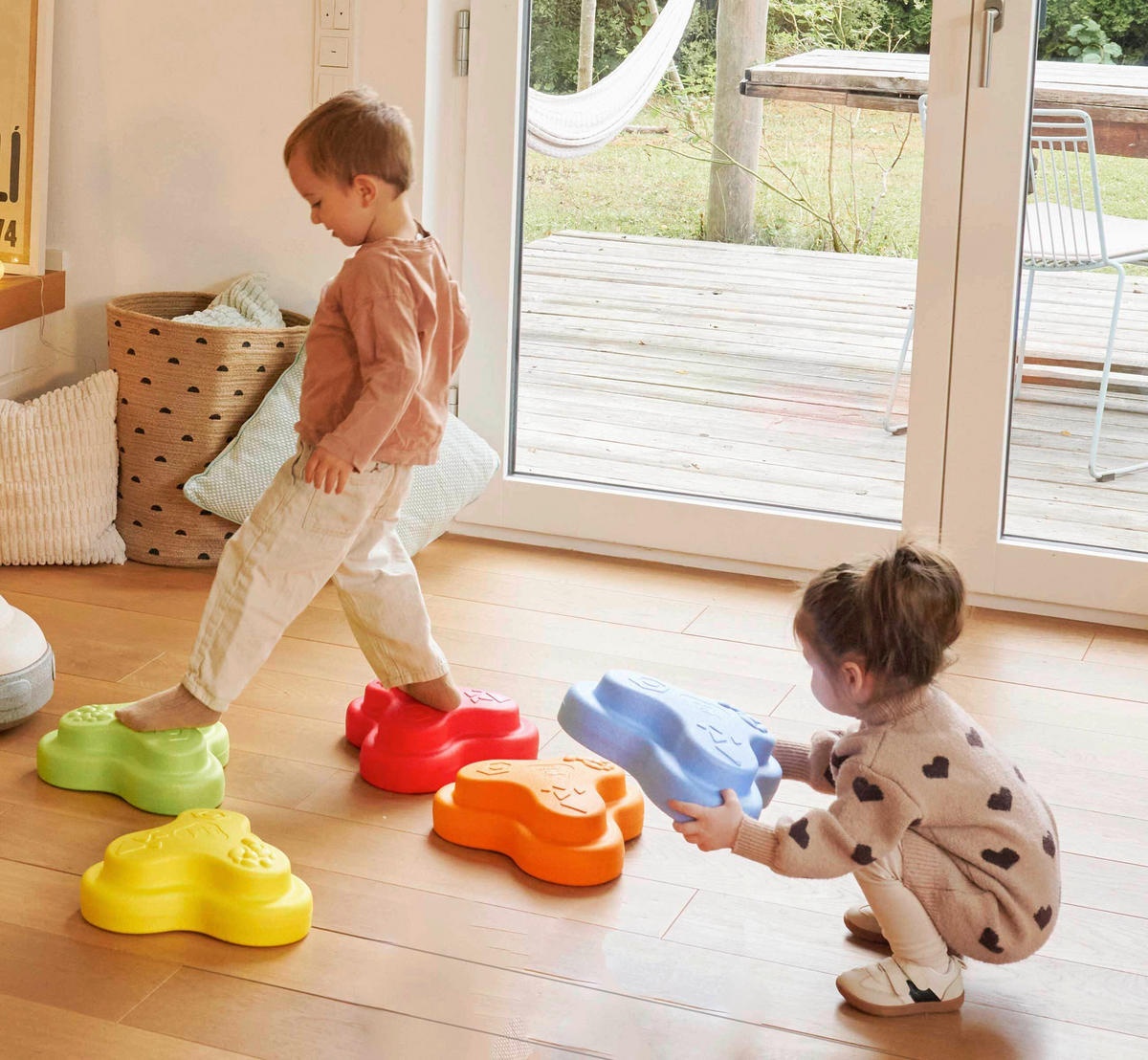 STECKBAUSTEINE - Multicolor, Basics, Kunststoff (29/31/32cm) - Simba