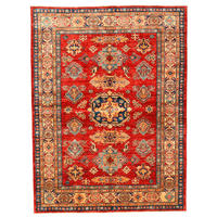 ORIJENTALNI TEPIH  crvena     - crvena, Konvencionalno, tekstil/prirodni materijali (210/310cm)