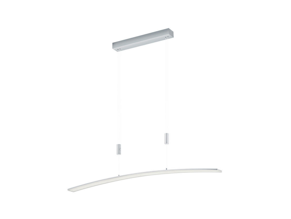 LED-HÄNGELEUCHTE 130/6/150 cm   - MODERN, Metall (130/6/150cm) - Hell