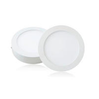 LED PANEL  - bela, Osnovno, metal/plastika (18/3,8cm)