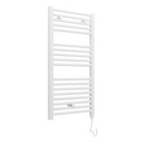 HANDTUCHTROCKNER  - Weiß, Basics, Metall (48/92cm) - Sanotechnik