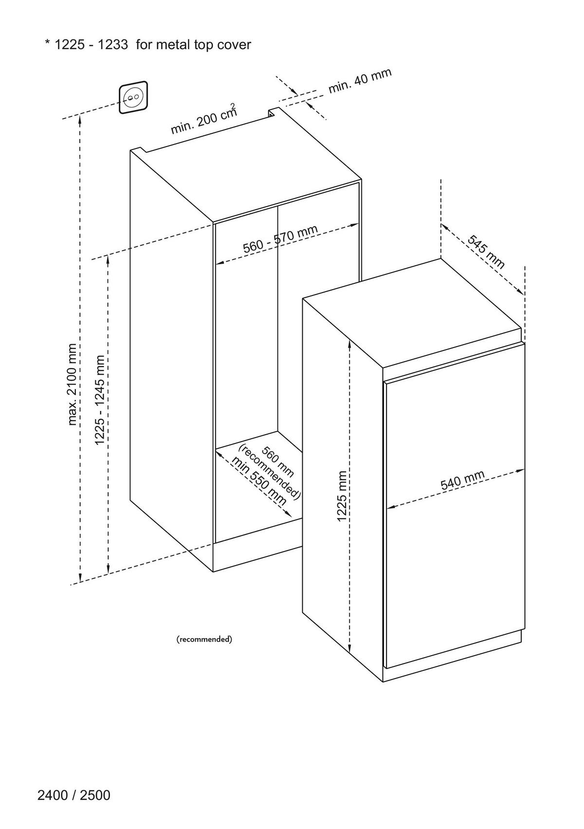 KÜCHENBLOCK 280 cm   in Weiß, Lärchefarben  - Wildeiche/Edelstahlfarben, ROMANTIK / LANDHAUS, Metall (280cm) - Respekta