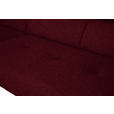 ECKSOFA in Chenille Rot 205/280 cm - Rot/Schwarz, Design, Textil/Metall (205/280cm) - Xora