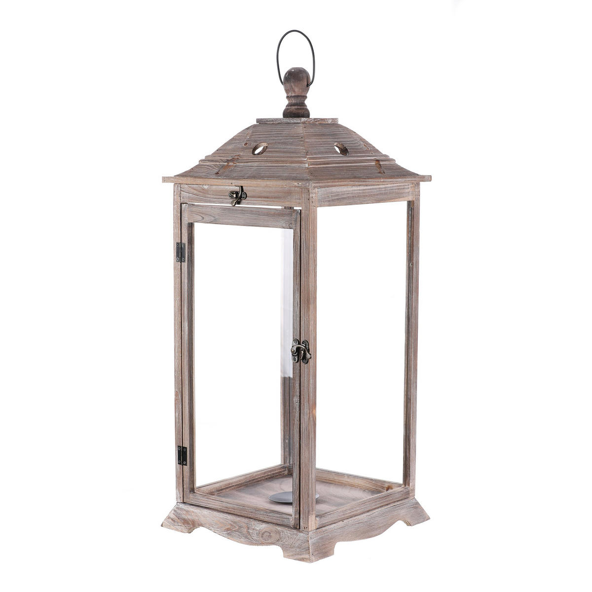 LAMPÁŠ drevo - hnedá, Basics, drevo (35/35/82cm)