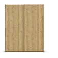 SCHWEBETÜRENSCHRANK 180/223/68 cm 2-türig Eichefarben  - Eichefarben, Design, Holz/Holzwerkstoff (180/223/68cm) - Novel
