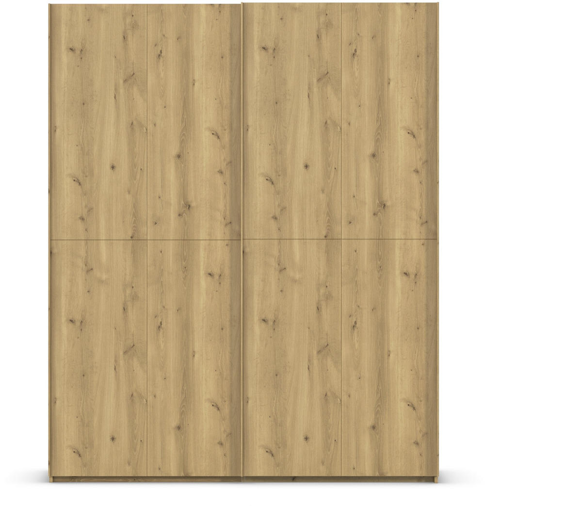 SCHWEBETÜRENSCHRANK 180/223/68 cm 2-türig Eichefarben  - Eichefarben, Design, Holz/Holzwerkstoff (180/223/68cm) - Novel