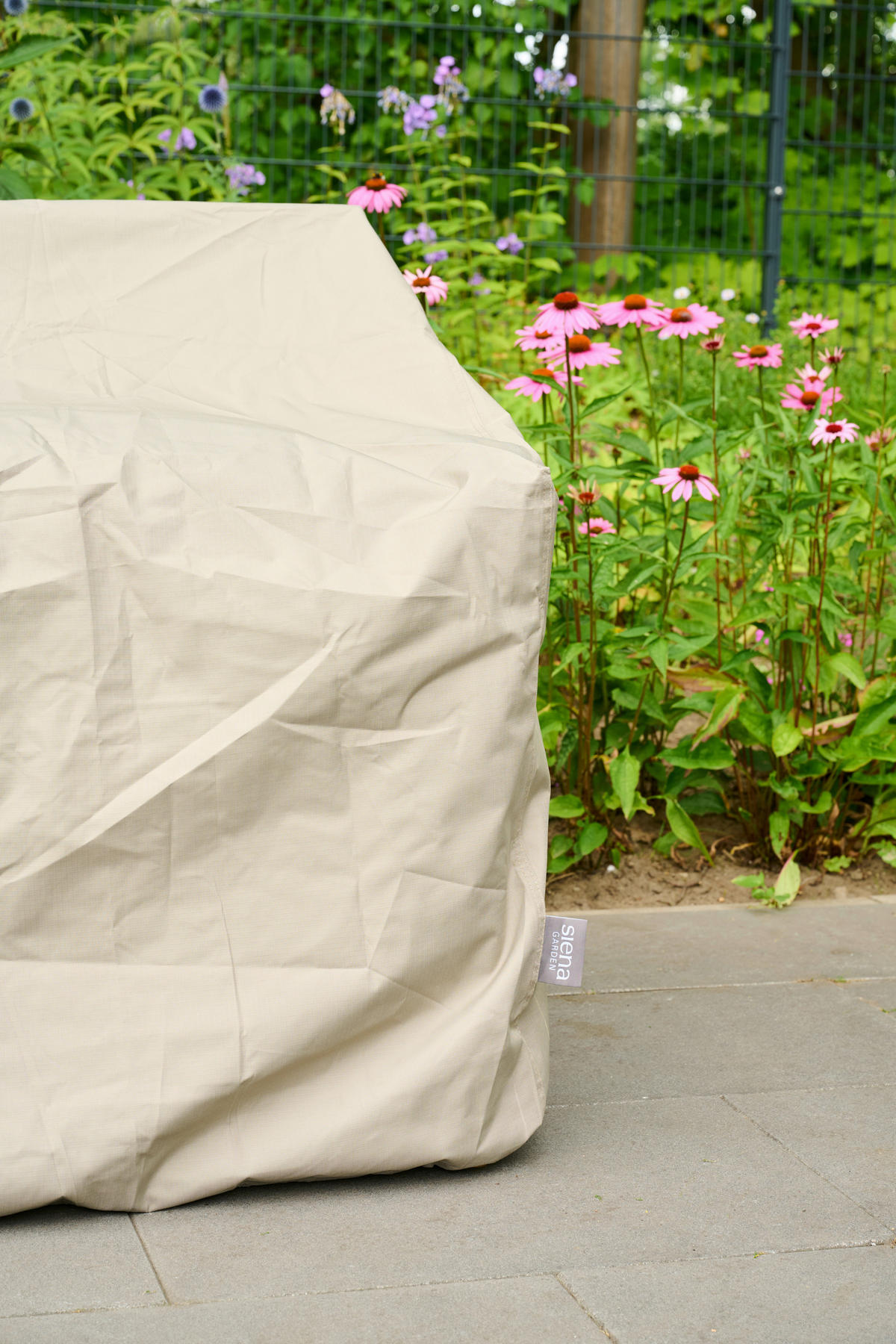 SCHUTZHÜLLE Beige   - Beige, MODERN, Kunststoff (75/85/130cm) - Siena Garden