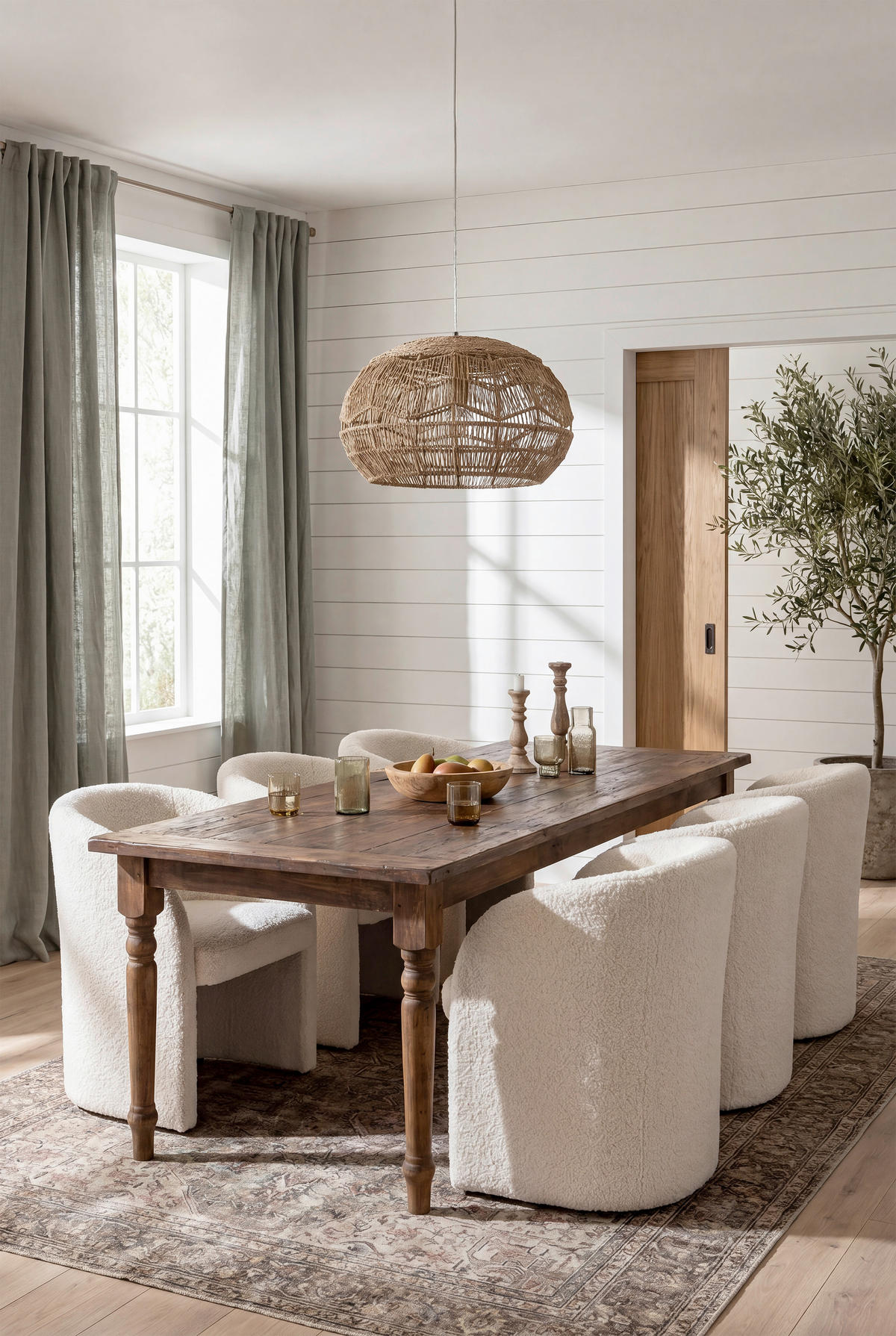 HÄNGELEUCHTE 40/150 cm  - Naturfarben, Trend, Textil/Metall (40/150cm) - Collett's Monde