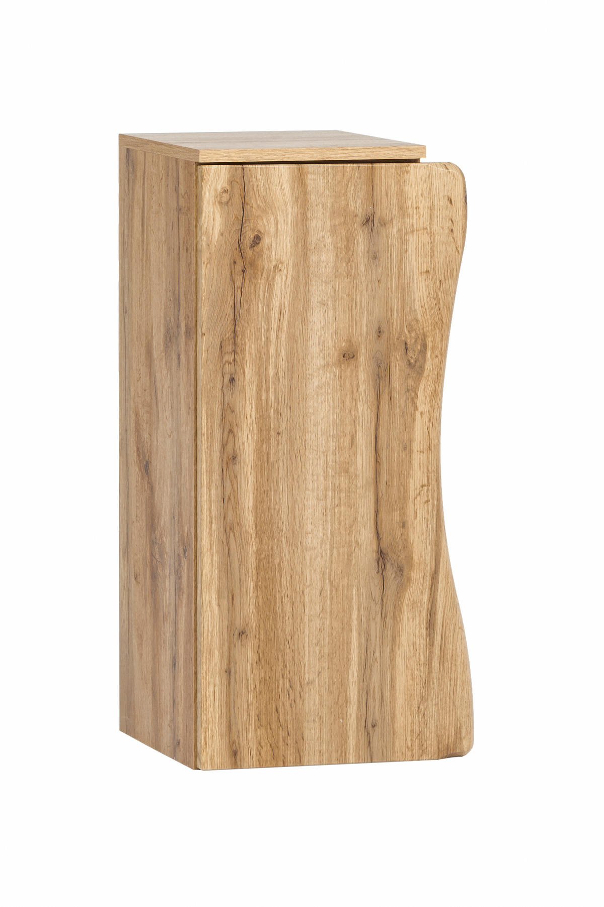 UNTERSCHRANK 30/79/35 cm   - Eiche Wotan/Silberfarben, Natur, Holzwerkstoff/Kunststoff (30/79/35cm) - Xora