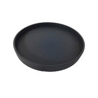 DEKOTABLETT - Schwarz, Basics, Leder/Holzwerkstoff (36,5/3,5cm) - Ambia Home