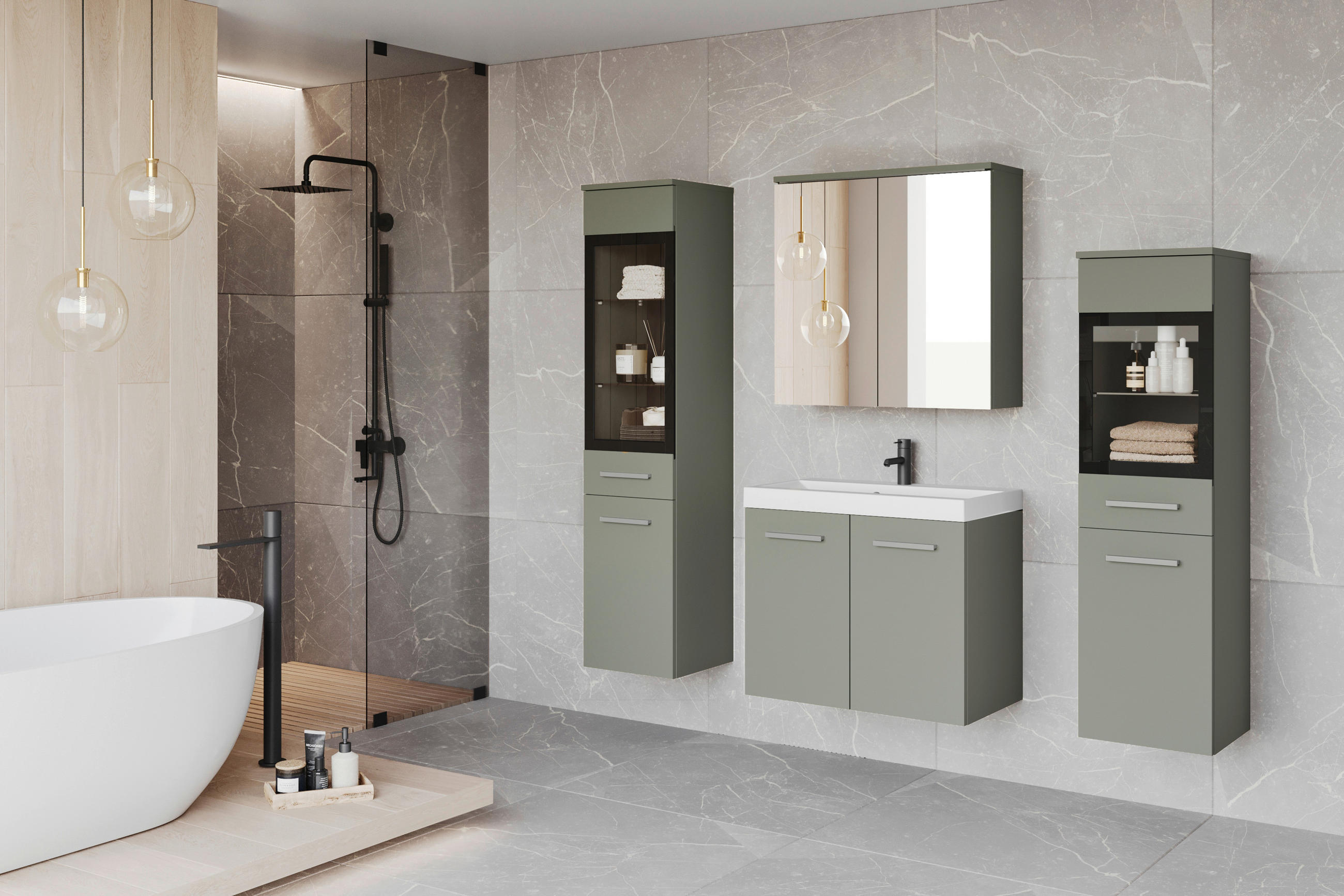 P & B KOUPELNA zelená