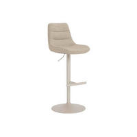 BARHOCKER in Beige  - Beige/Grau, KONVENTIONELL, Textil/Metall (47/95/52,5cm) - MID.YOU