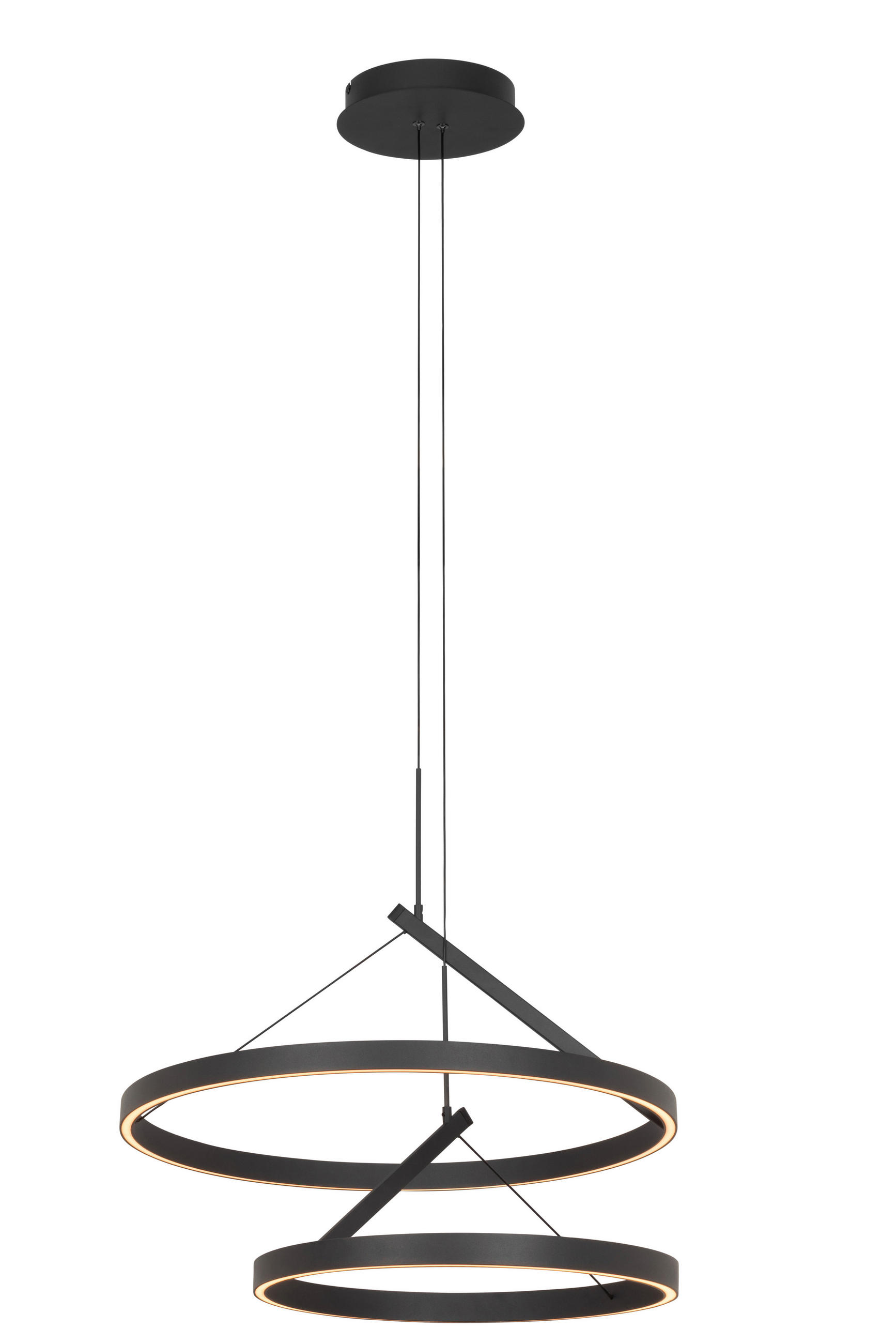 LED-HÄNGELEUCHTE 60/150 cm  - Schwarz, Design, Metall (60/150cm) - Dieter Knoll