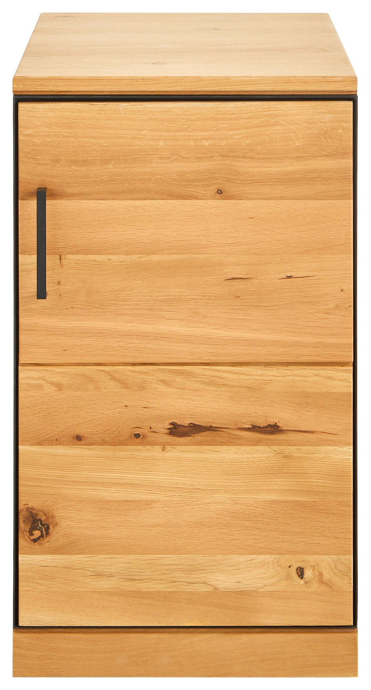 ANSTELLCONTAINER 43/75/80 cm  - Eichefarben/Anthrazit, Natur, Holz/Holzwerkstoff (43/75/80cm) - Linea Natura