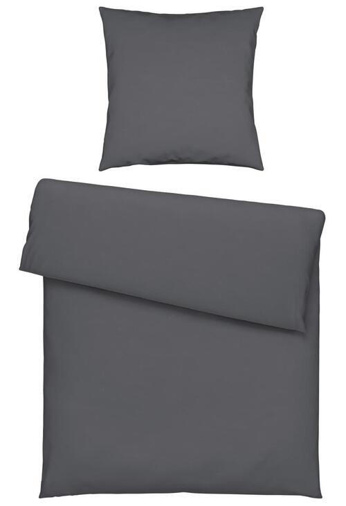 POSTELJINA Lozana 135/200 cm tekstil antracit  - antracit, Konvencionalno, tekstil (135/200cm) - Novel