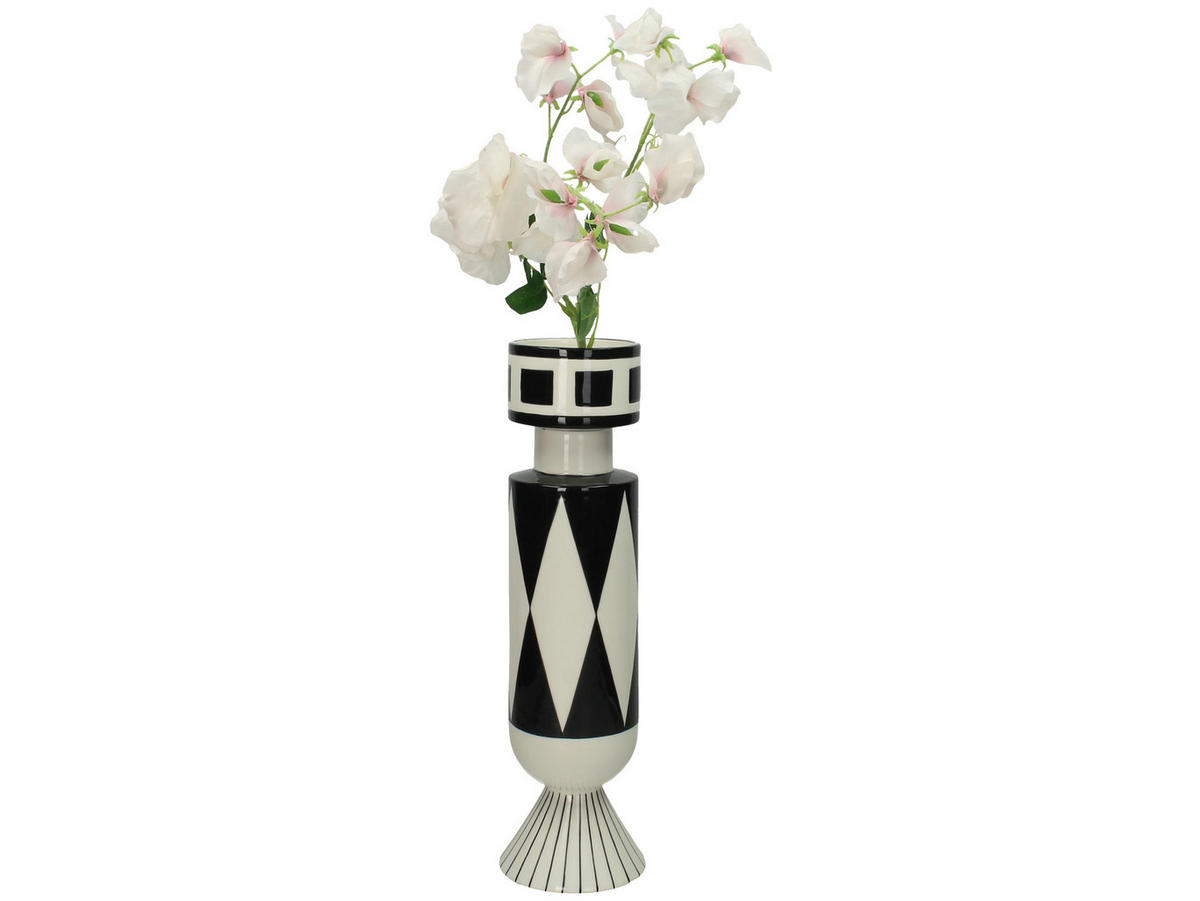 VAS  - vit/svart, Basics, sten (11/39/11cm)