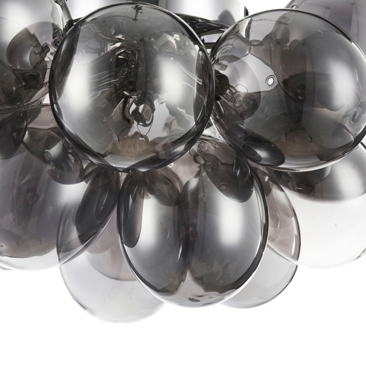 DECKENLEUCHTE 28 W     - Nickelfarben, Basics, Glas/Metall (50/29,5/50cm) - MAYTONI