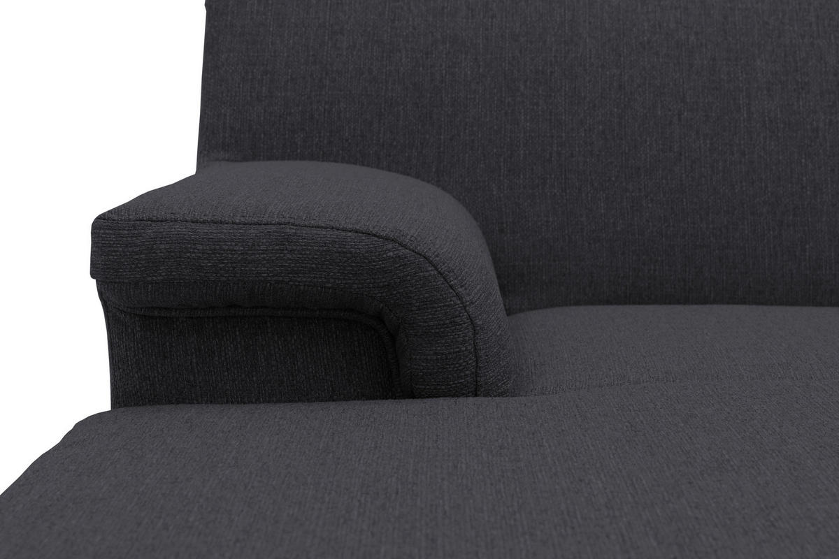 ECKSOFA Schlammfarben Webstoff  - Chromfarben/Schlammfarben, KONVENTIONELL, Textil/Metall (150/251cm) - MID.YOU