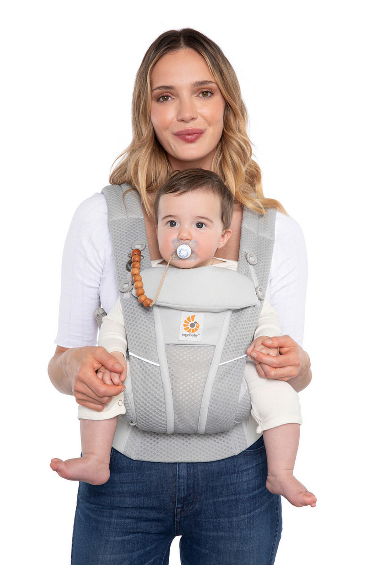 KENGUR NOSILJKA  Omni Breeze  - svetlosiva, Osnovno, tekstil (0,7kg) - Ergo Baby