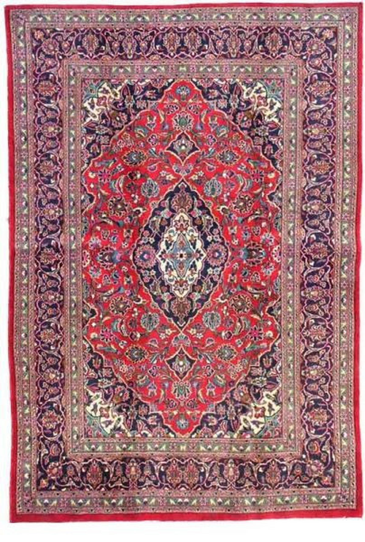 ORIENTTEPPICH 250/350 cm Persien Classic  - Blau/Rot, Lifestyle, Textil (250/350cm) - Cazaris