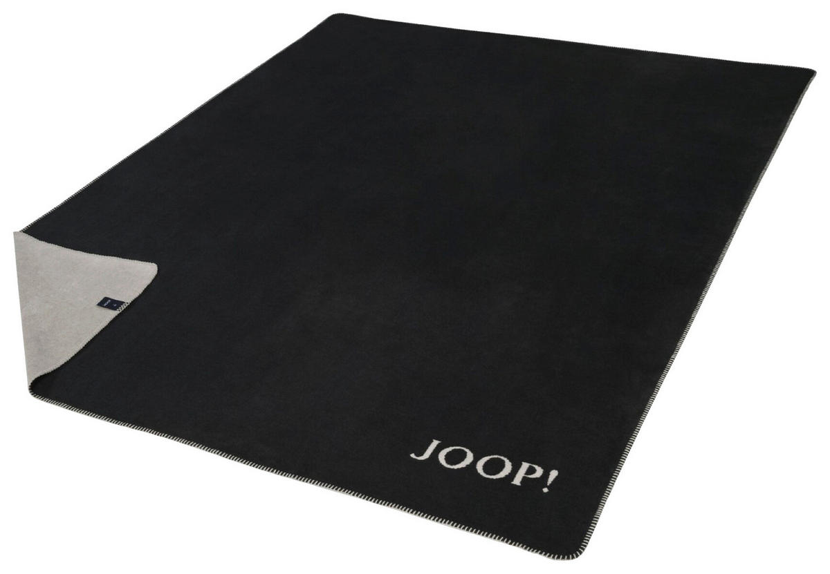 PLAID 150/200 cm  - Anthrazit/Grau, Design, Textil (150/200cm) - Joop!