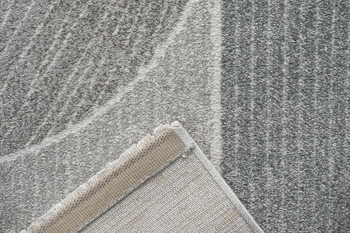 WEBTEPPICH 160/230 cm Valencia Grau, Petrol, Hellgrau  - Petrol/Hellgrau, Design, Textil (160/230cm)