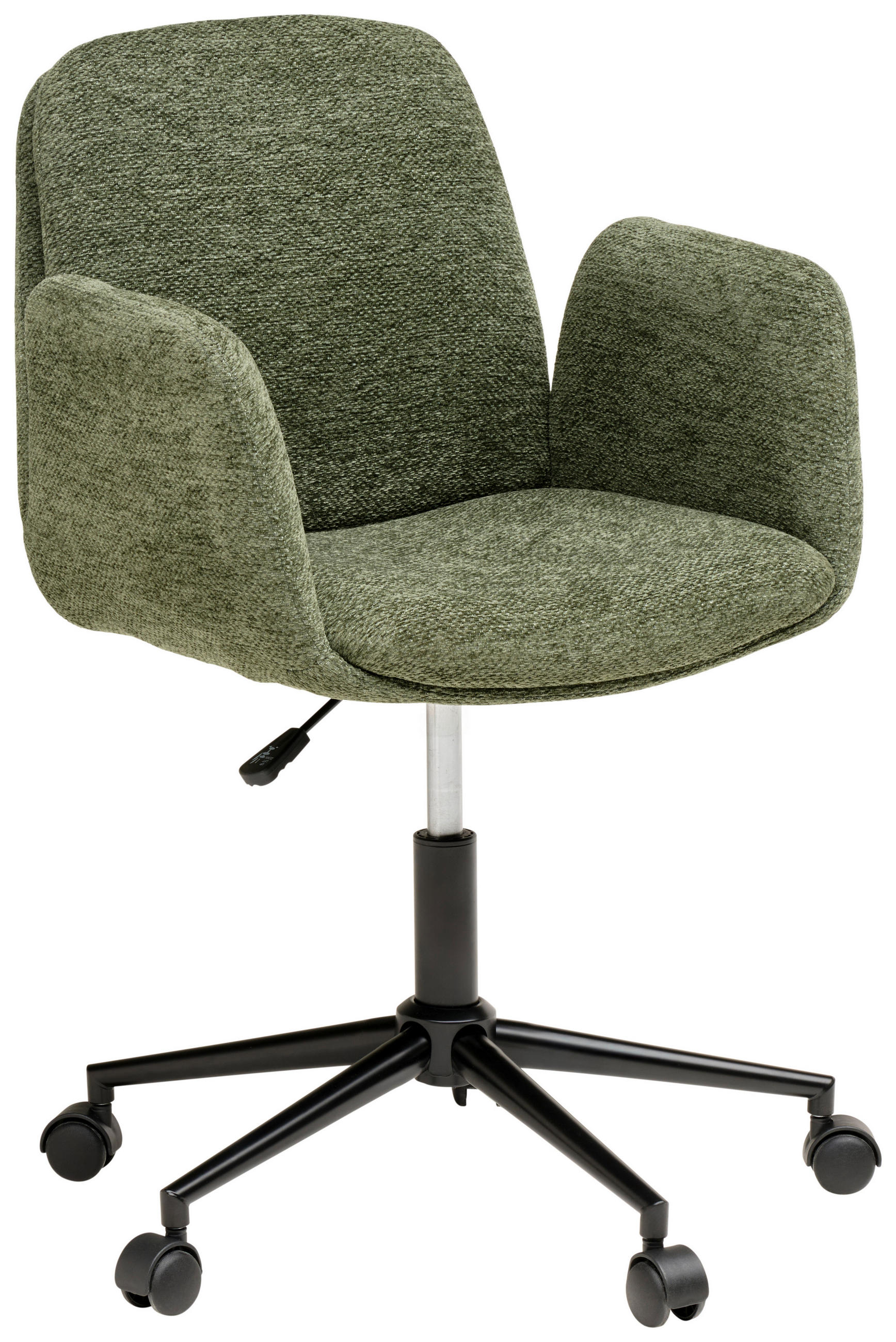 Livetastic OTOČNÁ ŽIDLE, tkaná látka, zelená