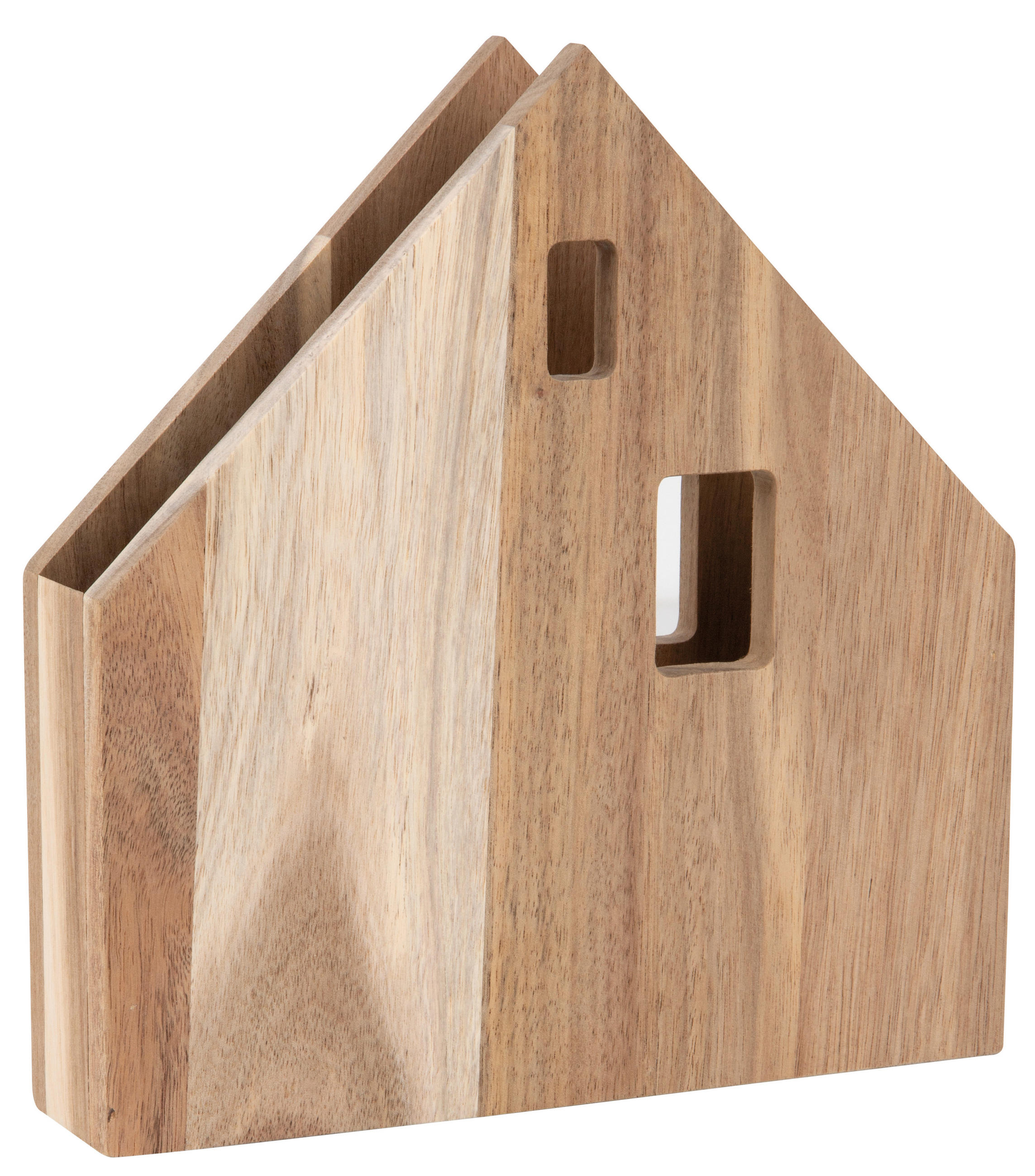 SERVIETTENHALTER    - Akaziefarben, Basics, Holz (22/21,5/4cm) - Räder