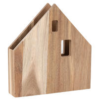 SERVIETTENHALTER    - Akaziefarben, Basics, Holz (22/21,5/4cm) - Räder