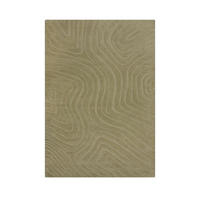 WOLLTEPPICH 160/230 cm Grün  - Grün, MODERN, Textil (160/230cm) - Xora