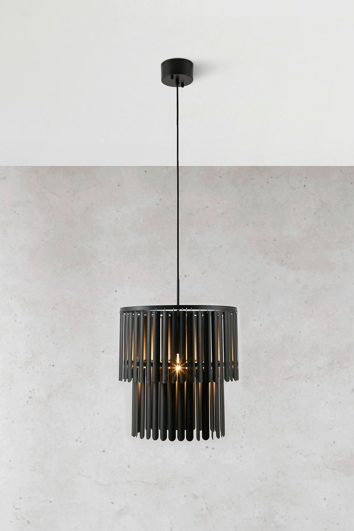 PENDELLEUCHTE 42,5/435 cm  - Schwarz, Basics, Metall (42,5/435cm) - Markslöjd