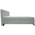 BOXBETT 140/200 cm  in Hellgrau  - Hellgrau/Schwarz, Design, Holz/Holzwerkstoff (140/200cm) - Xora