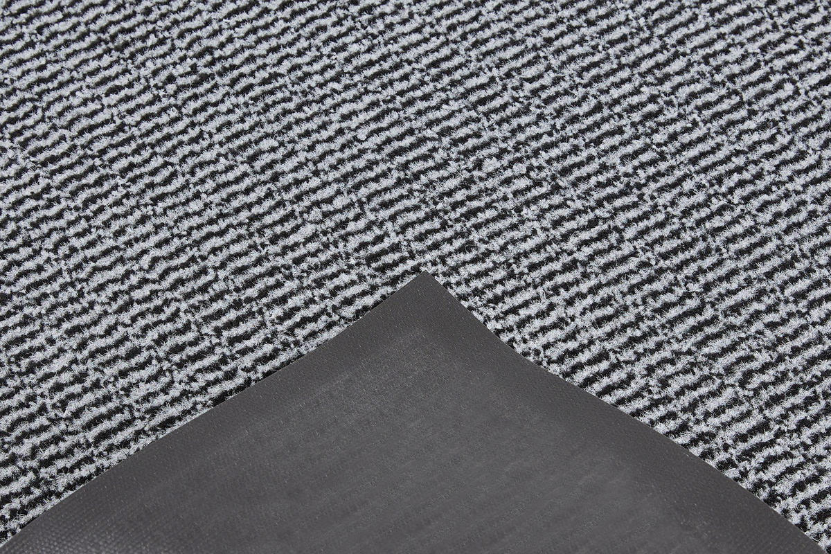 FUßMATTE  80/120 cm  Grau  - Grau, Basics, Kunststoff (80/120cm) - Esposa