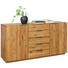 KOMODA SIDEBOARD, dub, barvy dubu - barvy dubu/barvy hliníku, Konvenční, kov/dřevo (180/90/43cm) - Cantus KOMODA SIDEBOARD, dub, barvy dubu - barvy dubu/barvy hliníku, Konvenční, kov/dřevo (180/90/43cm) - Cantus