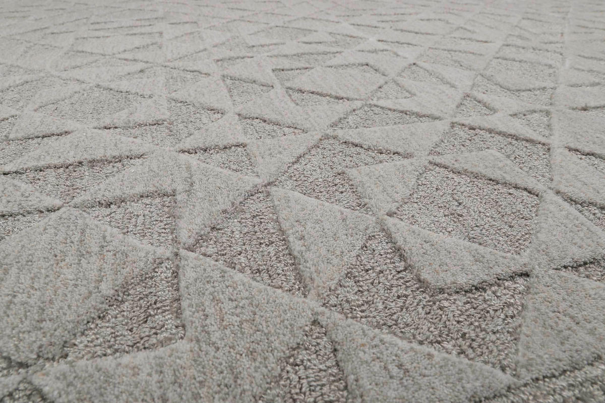 WEBTEPPICH 110/170 cm Downtown Grau  - Grau, Design, Textil (110/170cm) - Esprit