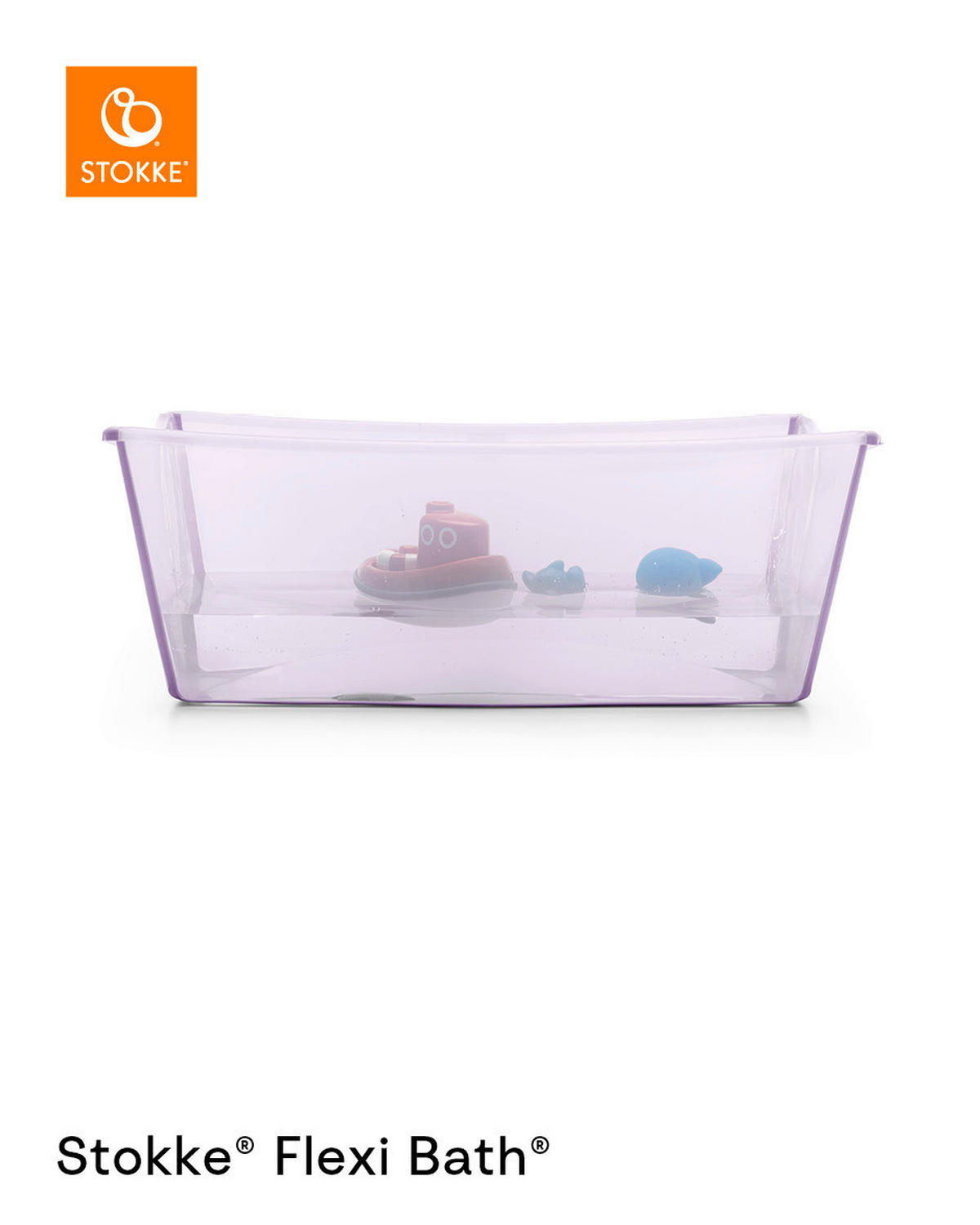 KADICA ZA BEBE  FLEXI BATH XL  - ljubičasta, Basics, plastika (24/40/80cm) - Stokke