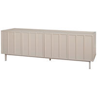 LOWBOARD Velin  in  - Braun, Design, Holzwerkstoff/Metall (160/52/40cm) - Livetastic