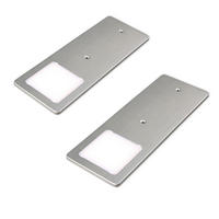 UNTERBAULEUCHTEN-SET - Alufarben, Basics, Kunststoff/Metall (19/7/0,4cm) - HKT