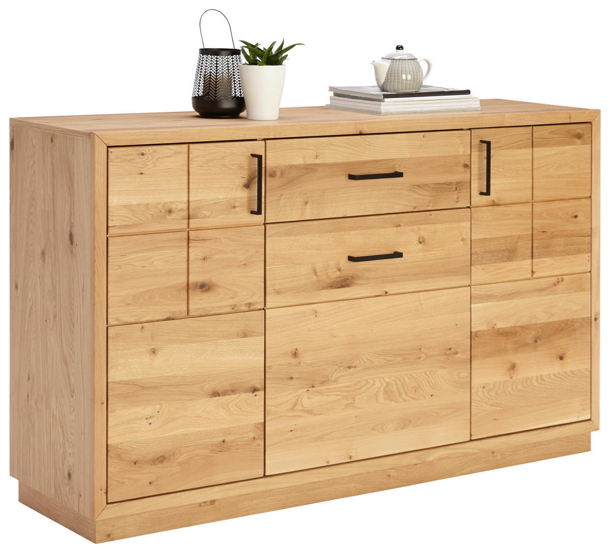 SIDEBOARD 140/88/40 cm  - Wildeiche/Eichefarben, Natur, Holz/Holzwerkstoff (140/88/40cm) - Linea Natura