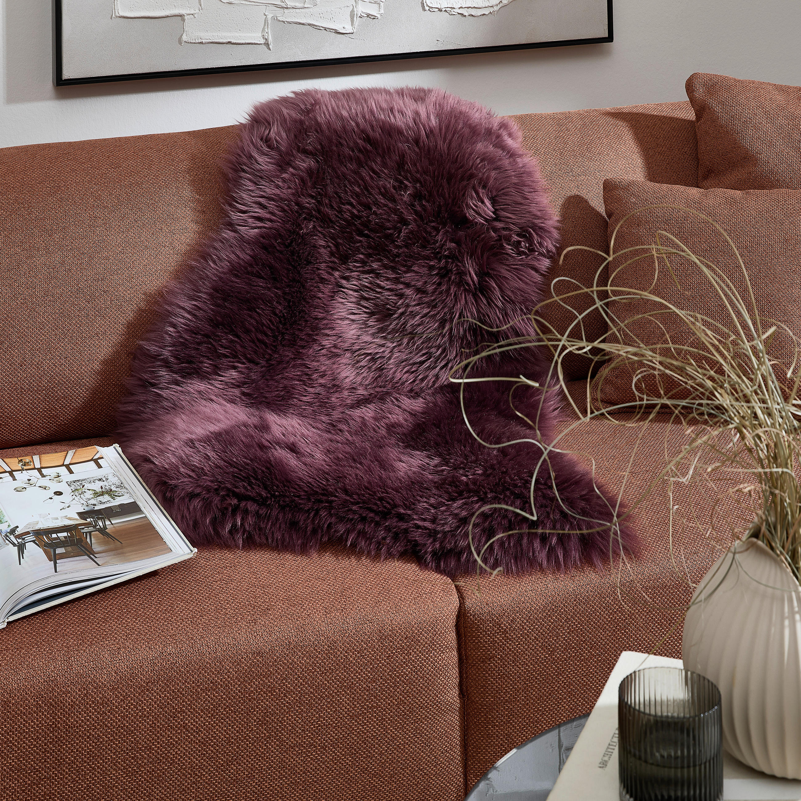 SCHAFFELL 60/90 cm  - Lila, Trend, Fell (60/90cm) - Linea Natura