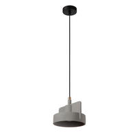 HÄNGELEUCHTE Ninja 22.5/20/120 cm  - Schwarz/Grau, Design, Stein (22.5/20/120cm) - Lucide