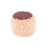TABURETKA „PUFF“, 45/38/45 cm - béžová, Basics, plast (45/38/45cm) - Livetastic
