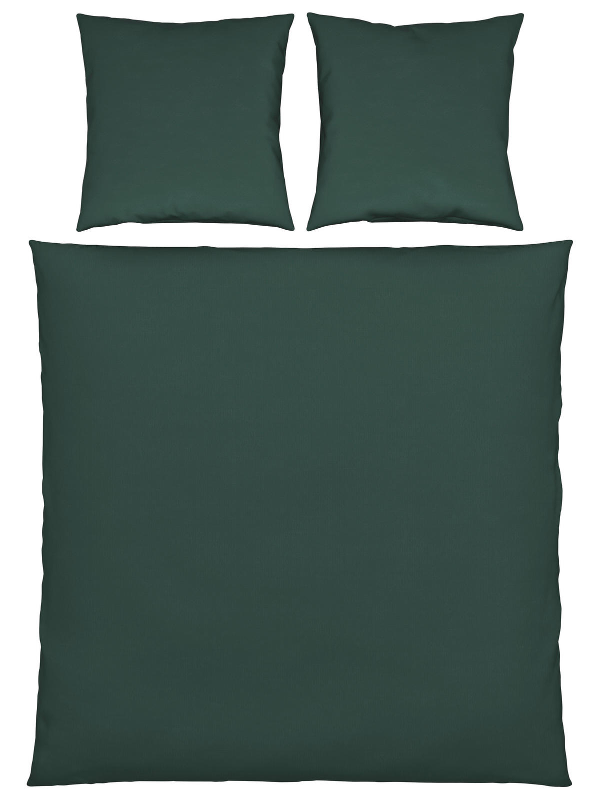 BETTWÄSCHE 200/200 cm  - Dunkelgrün, Textil (200/200cm) - Esposa