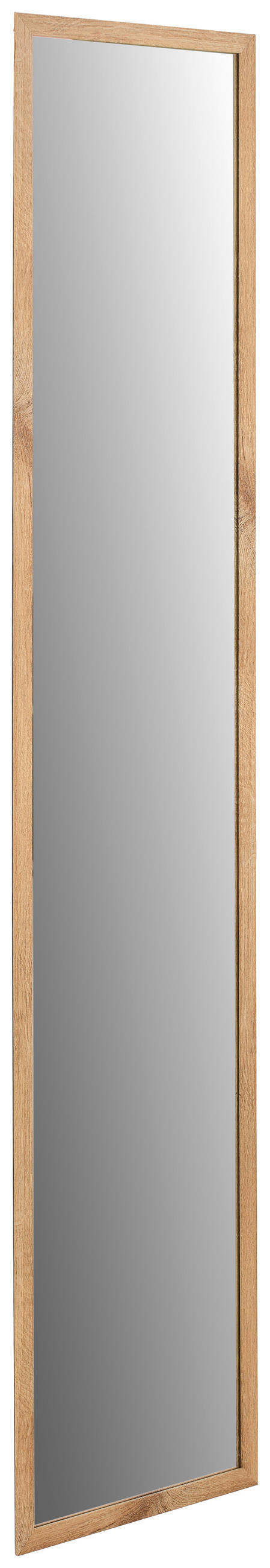 WANDSPIEGEL 169/36,5/7,3 cm    in rechteckig  - Eichefarben, Design, Glas/Holzwerkstoff (169/36,5/7,3cm) - Carryhome