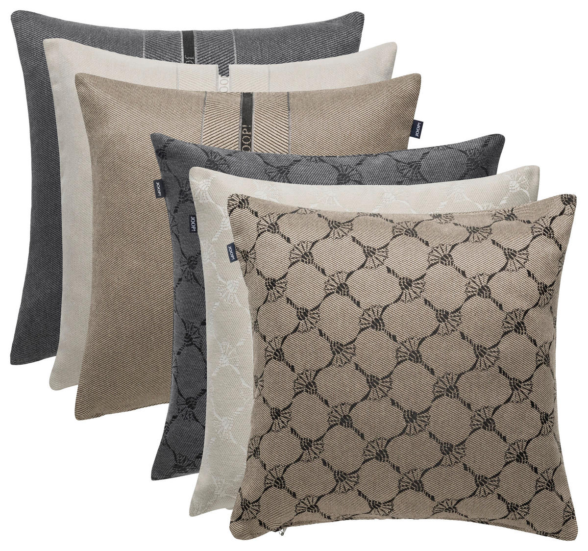 PREVLEKA BLAZINE 40/40 cm  - mocha rjava/bež, Design, tekstil (40/40cm) - Joop!