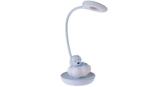 LED-KINDERTISCHLEUCHTE 13/36 cm - Hellblau, Basics, Kunststoff (13/36cm) - My Baby Lou