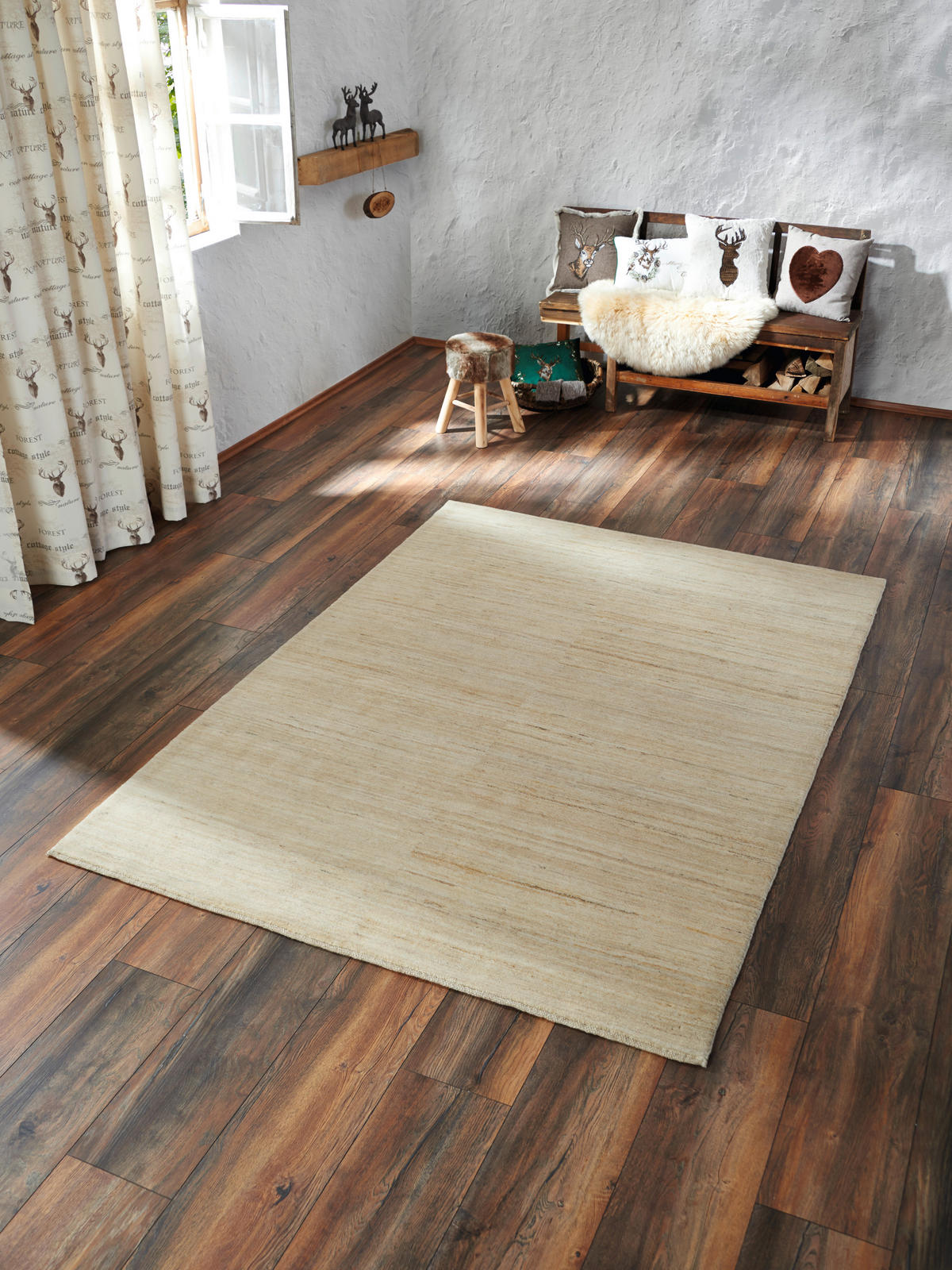 ORIENTÁLNY KOBEREC, 70/140 cm, prírodná farba - prírodná farba, Natur, textil (70/140cm) - Cazaris