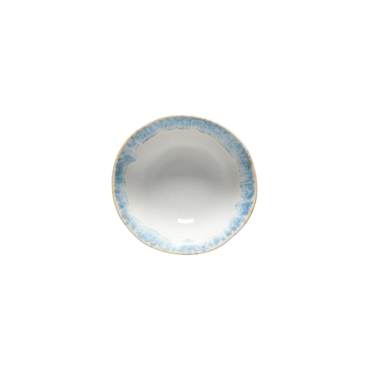 MÜSLISCHALENSET BRISA 16 cm  - Blau/Weiß Hochglanz, Basics, Keramik (16cm) - Costa Nova